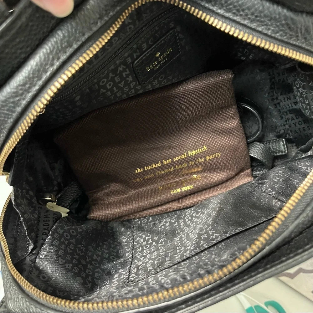 NWT Kate Spade New York GREY STREET BRENNAN SHOULDER BAG Black